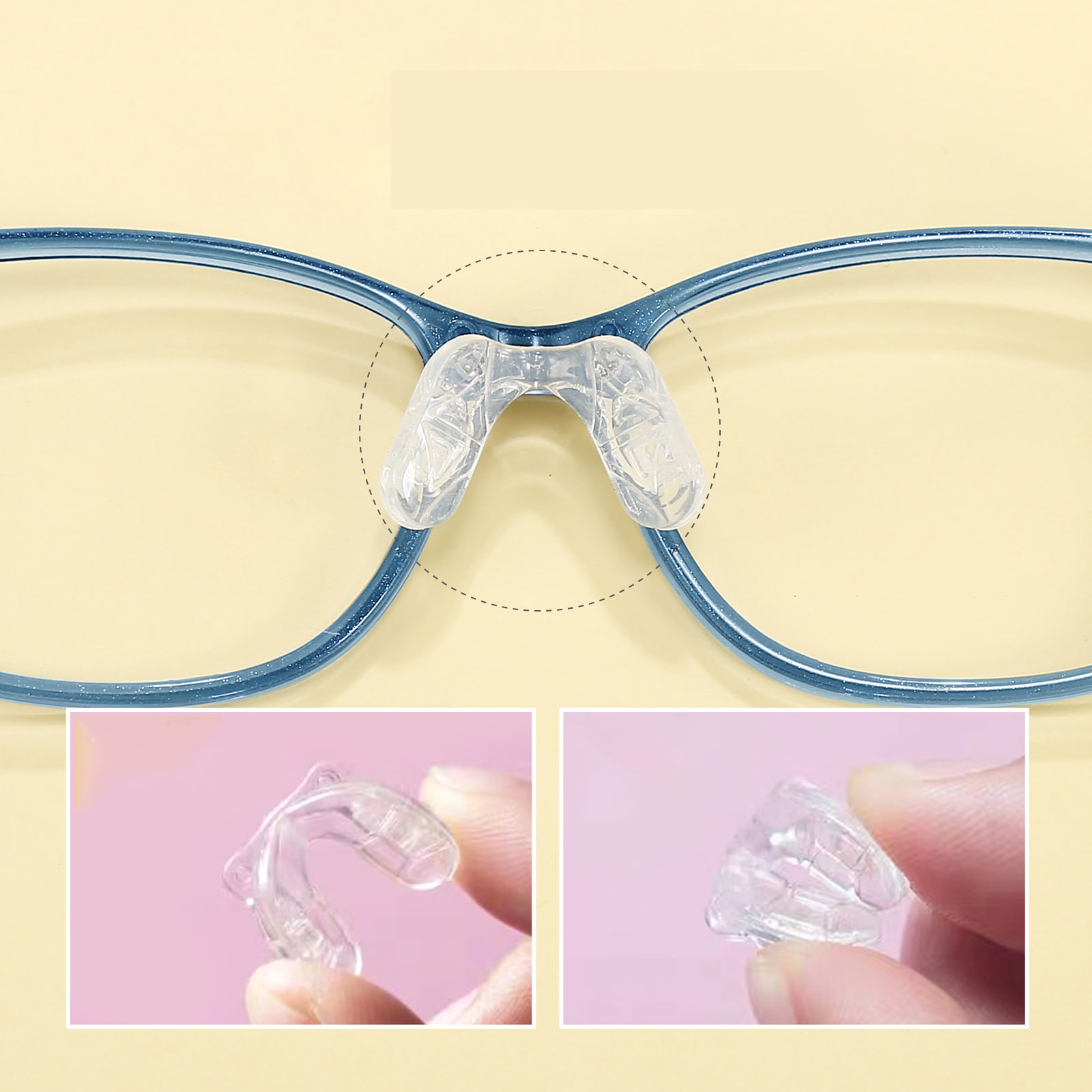 عینک بچه گانه روکش سیلیکونی رنگارنگ بدون فشار TK6135
